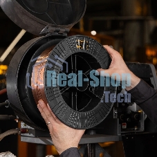 Омедненная проволока Denzel ER70S-6, диам. 1 мм, 15 кг, диам. катушки D300