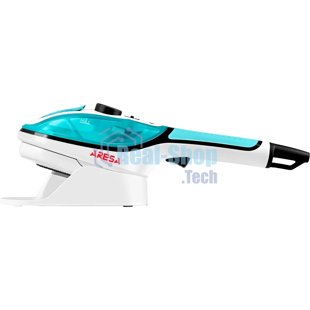 Отпариватель Aresa AR-2304 бирюзовый, 1000 Вт, 25 г/мин, 90 мл