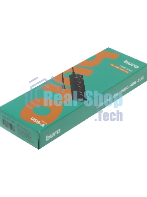 USB-концентратор Buro BPH-C-P107, USB-C, USB 2.0 7 портов, USB