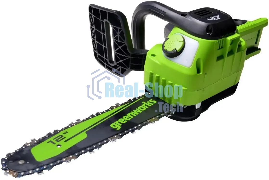 Цепная пила аккумуляторная GreenWorks G40CS30II, 40V, 30 см, без АКБ и ЗУ (2007807)