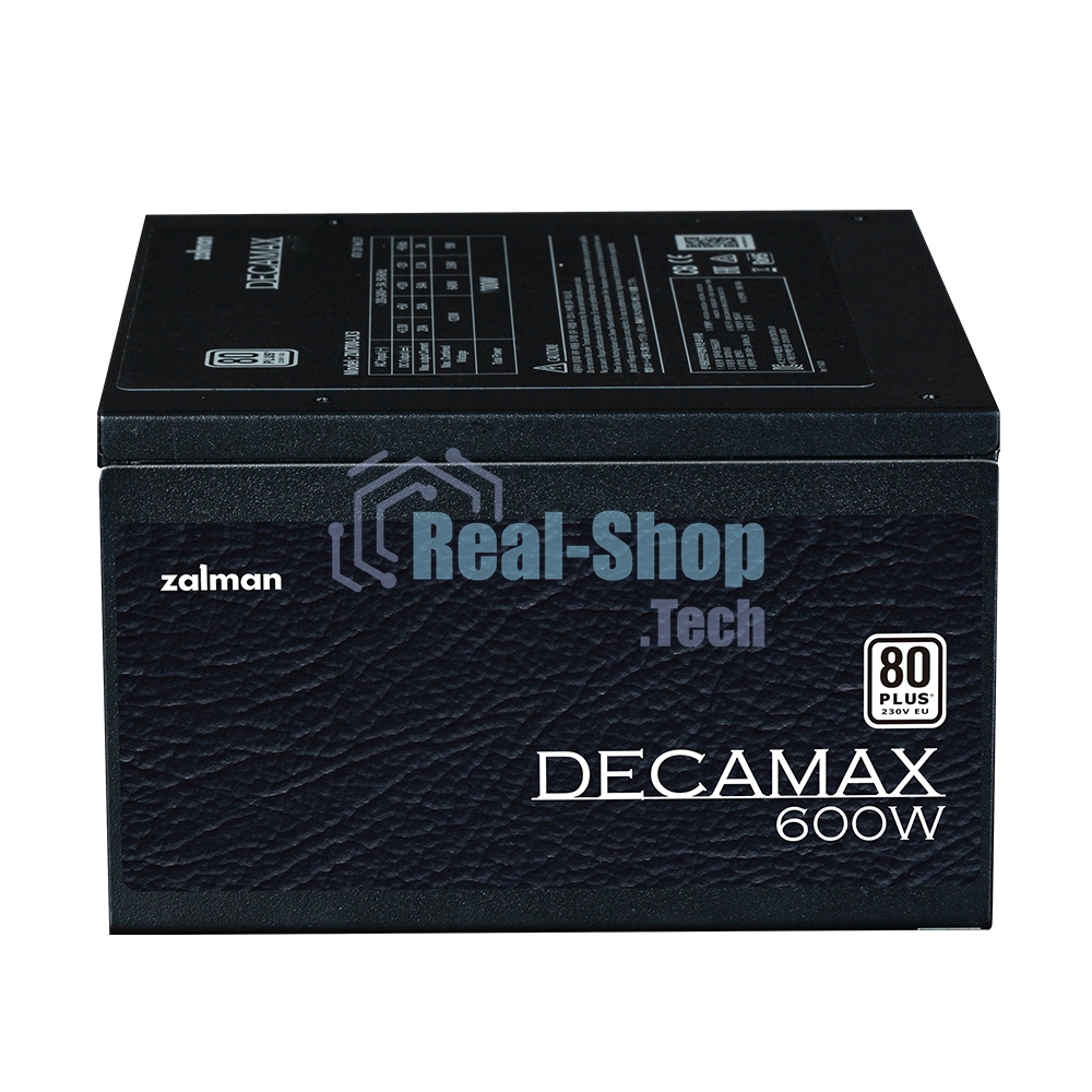 Блок питания Zalman ZM600-LX3, 600Вт, 80 PLUS, 120мм, черный