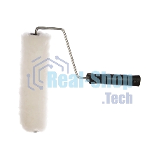 Валик малярный РАДУГА, 240 мм, d=40 мм, ворс 14 мм, ручка d=6 мм, Зубр Стандарт