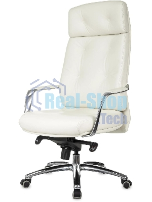 Кресло Бюрократ DAO/WHITE белый, кожа