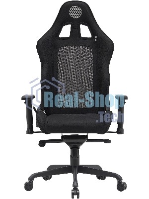 Кресло Cactus CS-CHR-MC04-BBK черный, экокожа