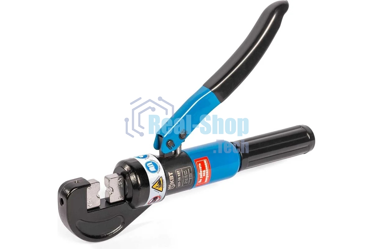 Пресс гидравлический ручной КВТ ПГР-70 4-70 мм², 5 т