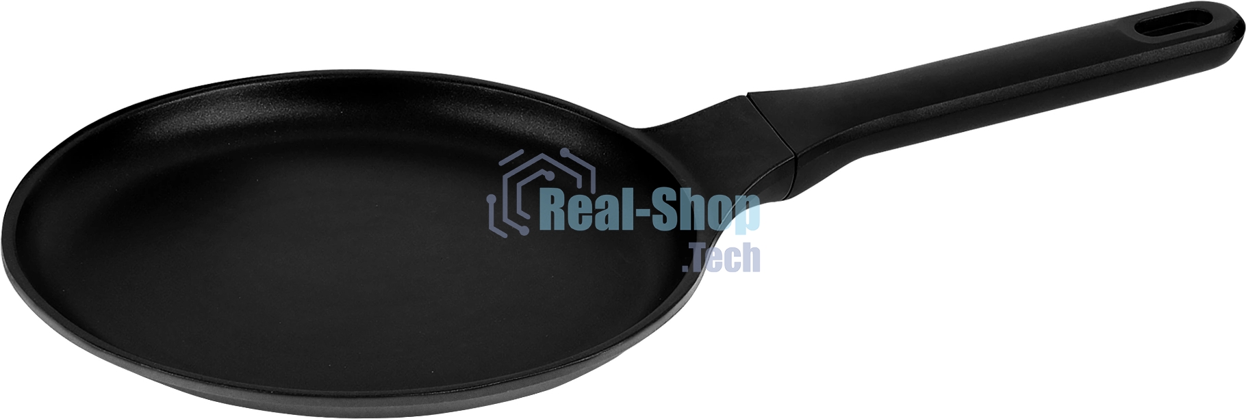 Сковорода блинная Rondell Zorro RDA-1455 круглая 24 см, покрытие: TriTitan ручка несъемная (без крышки) черный