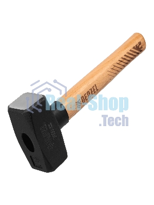 Кувалда Denzel 2000 г, кованая головка, буковая рукоятка