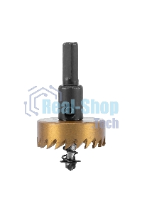 Коронка по металлу Denzel HSS, 38 мм, нитридтитановое покрытие