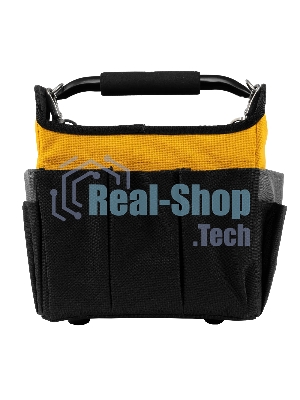 Переноска для инструмента Denzel 260х240х300 мм, 22 кармана, наплечный ремень