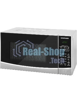 Микроволновая печь Starwind SMW3120 серебристый/черный, 20 л, 700 Вт, переключатели - сенсор