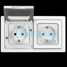 Рамка 2-местная IP55 Рпро-2-55-ФлА алюминий FLITE
