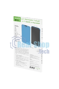 Графический планшет Maxvi MGT-02 blue, LCD планшет для заметок и рисования
