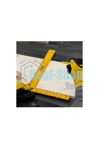 Угольник Denzel стальной, 200 мм х 300 мм, ультрафиолетовая печать (измерительная шкала)