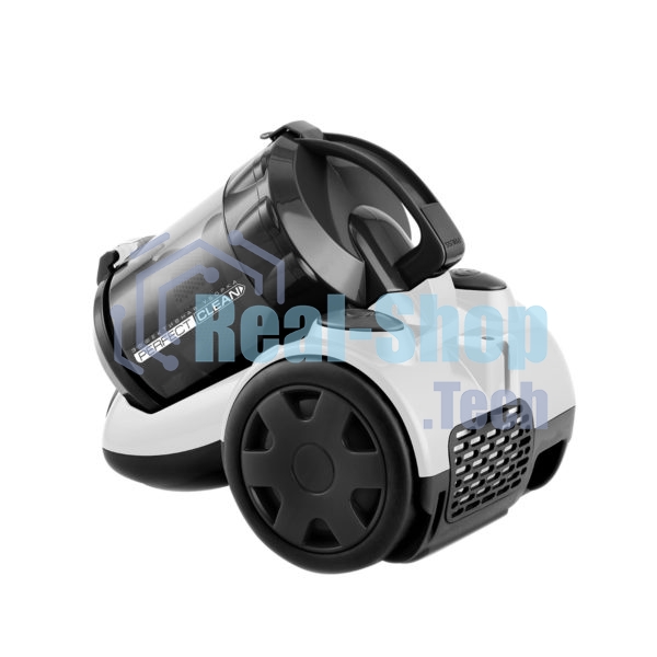 Пылесос Centek CT-2528 белый/черный, 350/2000 Вт, уборка сухая, пылесборник циклонный фильтр, 1.5 л