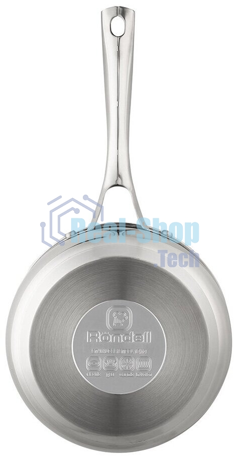 Ковш Rondell Calypso RDS-1670 1.5 л. d=16 см (с крышкой) сталь