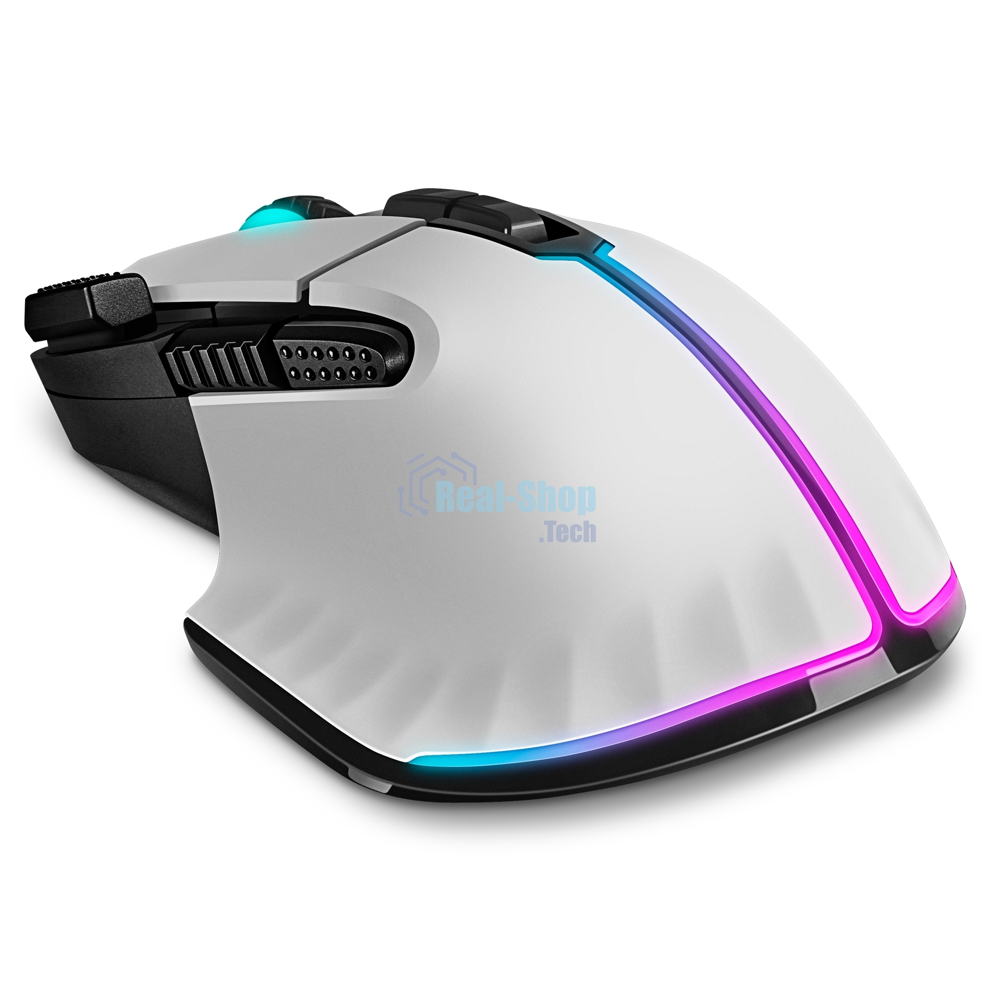 Мышь проводная SVEN RX-G990 белый, 12400 dpi, USB, кнопки - 9