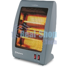 Инфракрасный обогреватель Sakura SA-0670DG, серый, кварцевый, 900Вт, 20 м2