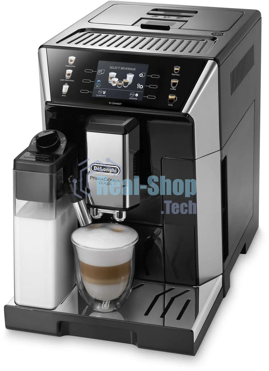 Кофемашина DeLonghi ECAM550.65.SB, черный/серебристый