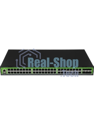 Коммутатор Digma DSW848G-6S+R, 48×1 Гбит/с + 6×10 Гбит/с SFP+, управляемый