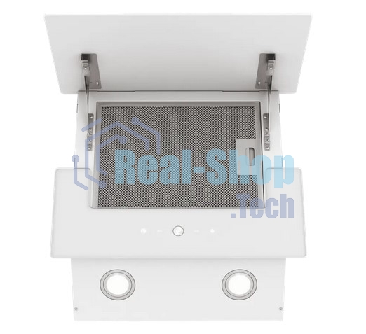 Вытяжка наклонная Elikor Vertex WH 50 белый, 50 см, 750 куб. м/ч, 56 дБ