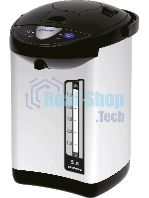 Термопот Starwind STP5741 5л. 800Вт серебристый/черный