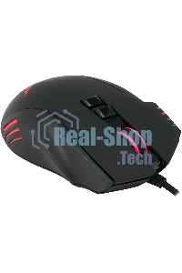 Мышь проводная Acer OMW150 черный, 4800 dpi, USB, кнопки - 8