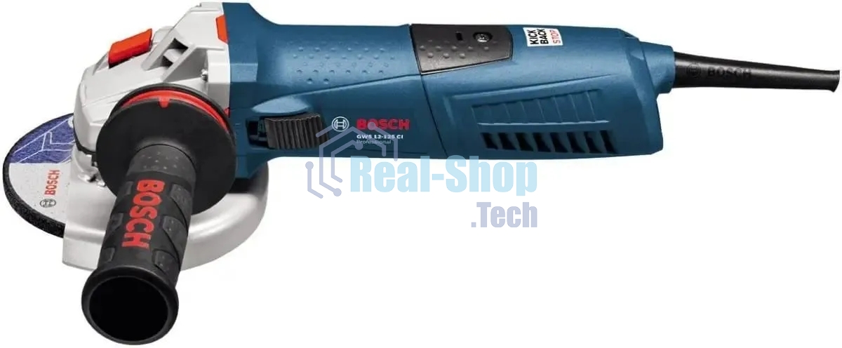 Угловая шлифовальная машина Bosch GWS 12-125 S 1200Вт 11000об/мин рез.шпин.:M14 d=125мм