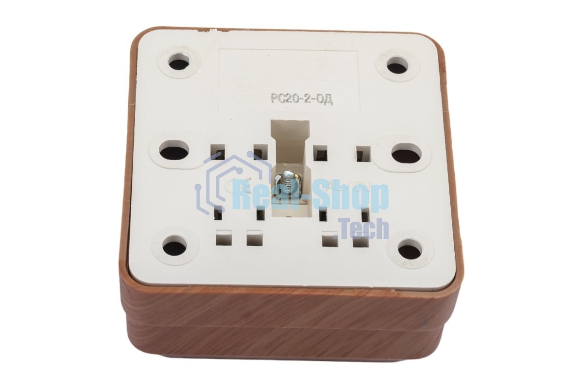 Розетка 1-м ОП Октава 10А IP20 без заземл. дуб ИЭК ERO10-K04-10-DC