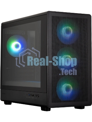 Компьютерный корпус ZALMAN M5, MATX, BLACK, WINDOW, 1xCombo (3.5'' or 2.5''), 1x3.5