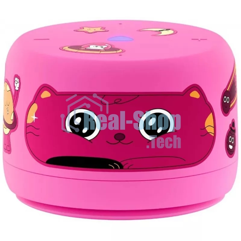 Умная колонка Яндекс Станция Лайт 2 с Алисой, без часов, 6 Вт, модель YNDX-00028 (розовый)