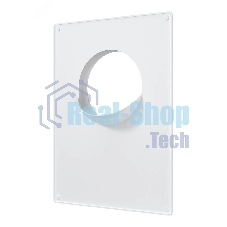 Площадка торцевая пластиковая ERA 180х250 фланец D130 130ПТП