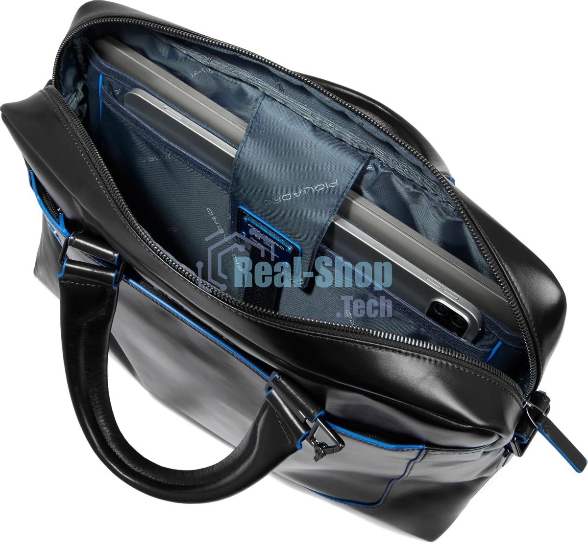 Сумка для ноутбука Piquadro Blue Square CA3335B2/N черный натур.кожа