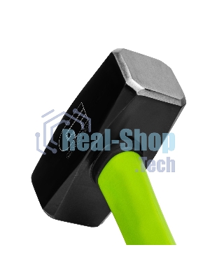 Кувалда Сибртех 1500 г, фибергласовая обрезиненная рукоятка