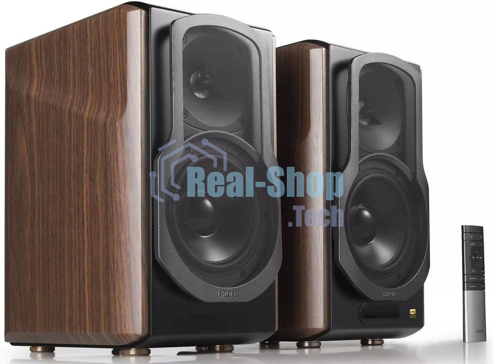 Колонки Edifier S2000MKIII Brown (2.0,Bluetooth 5.0,ДУ,2x 15 Вт (ВЧ), 2x 50 Вт (СЧ/НЧ)
