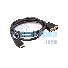 Кабель HDMI-DVI 1.5M CG484G-1.5M VCOM