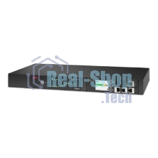 Стоечный автоматический переключатель ввода резерва APC Rack ATS, 230V, 16A, C20 in, (8) C13 (1) C19 out