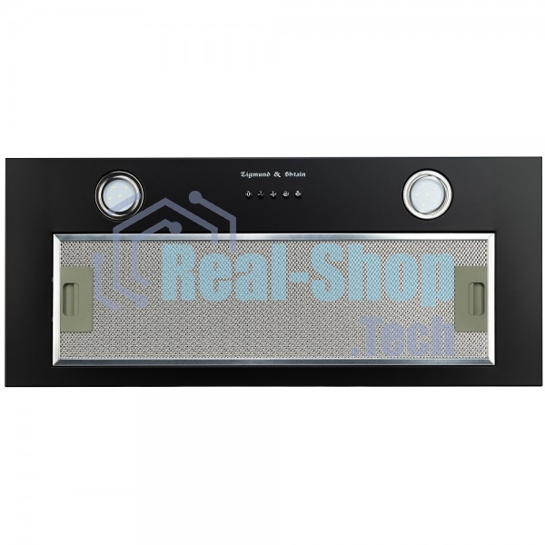 Вытяжка встраиваемая Zigmund & Shtain K 016.7 B черный, 70 см, 1050 куб. м/ч, 58 дБ