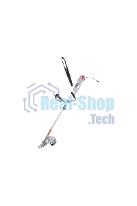 Триммер электрический Ресанта ЭТ-1500НВ 1500Вт разбор.штан. реж.эл.:леска/нож