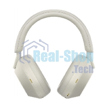 Гарнитура беспроводная/проводная Bluetooth Sony WH-1000XM5, серебристый
