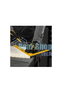 Угольник Denzel стальной, 200 мм х 300 мм, ультрафиолетовая печать (измерительная шкала)