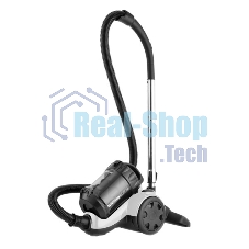 Пылесос Centek CT-2528 белый/черный, 350/2000 Вт, уборка сухая, пылесборник циклонный фильтр, 1.5 л