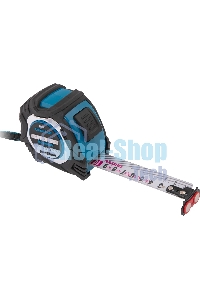 Рулетка Gross 32572 Magnetisch, 5 м х 25 мм обрезиненный корпус, автоматическая фиксация