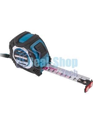 Рулетка Gross 32572 Magnetisch, 5 м х 25 мм обрезиненный корпус, автоматическая фиксация