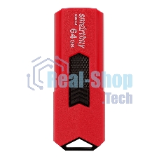 Флешка USB 64 Gb USB USB 3.0 Smartbuy STREAM красный (SB64 GbST-R3)