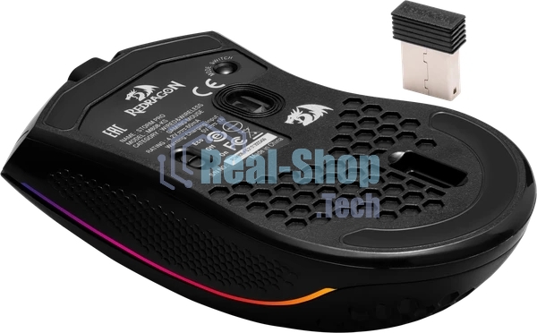 Мышь беспроводная игровая REDRAGON Storm Pro RGb, 16000 dpi