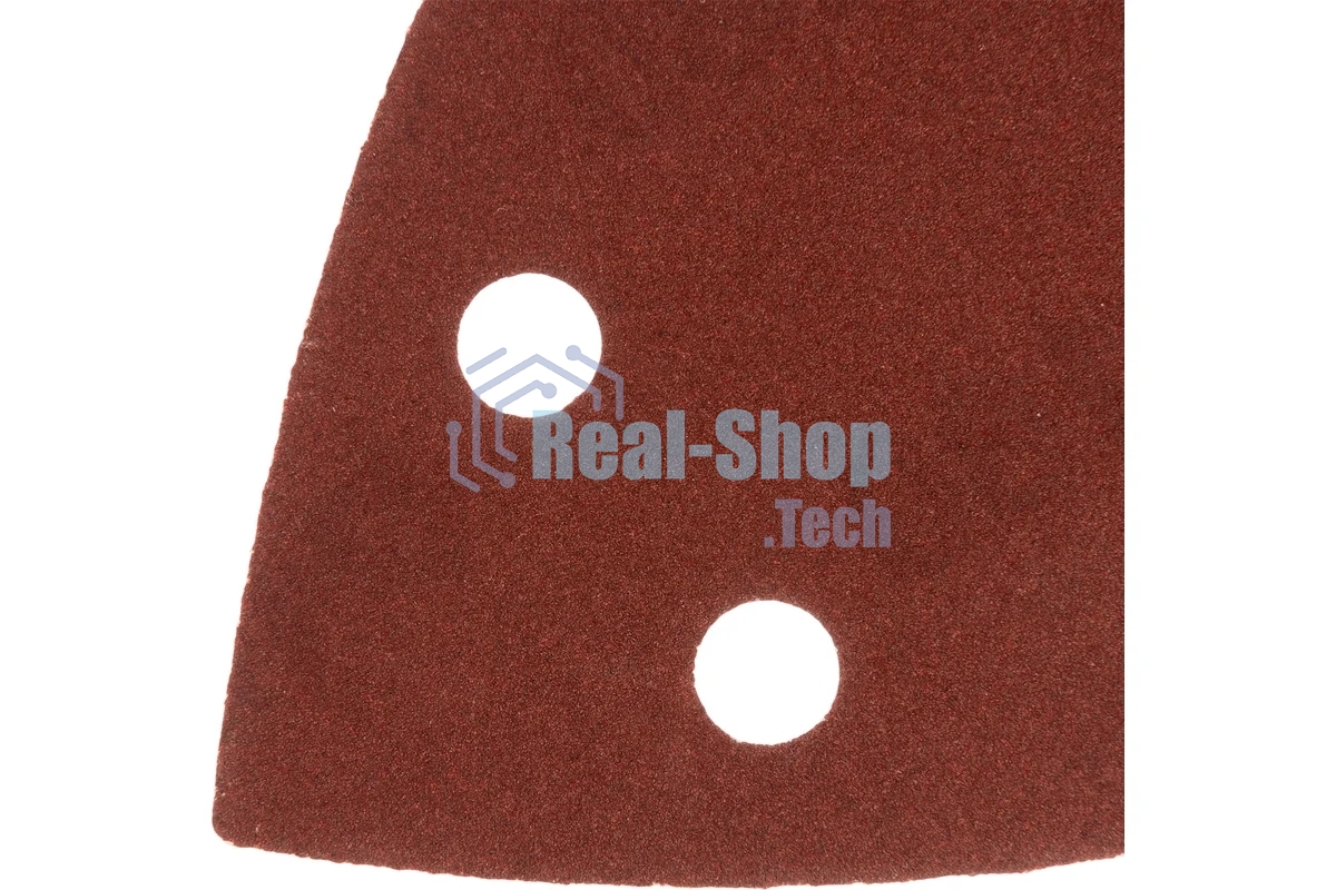 Треугольник абразивный Denzel на ворc. подложке под 