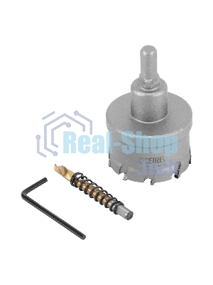 Коронка по металлу Denzel твердосплавная, 51 мм