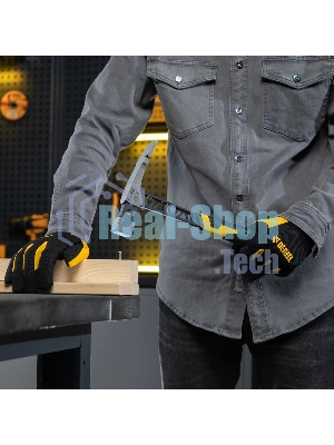 Молоток каменщика Denzel 680 г, цельнокованый, двухкомпонентная обрезиненная рукоятка