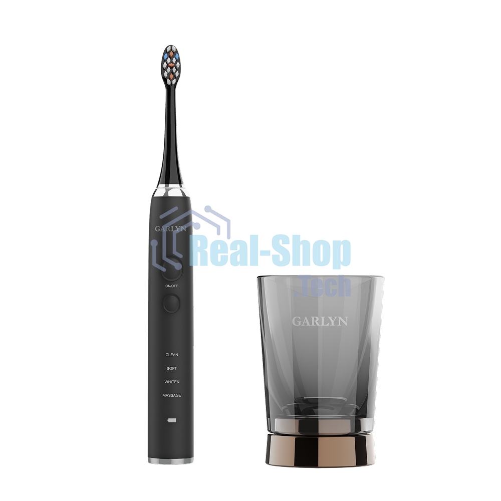 Зубная щетка электрическая GARLYN Smile Crystalcare black