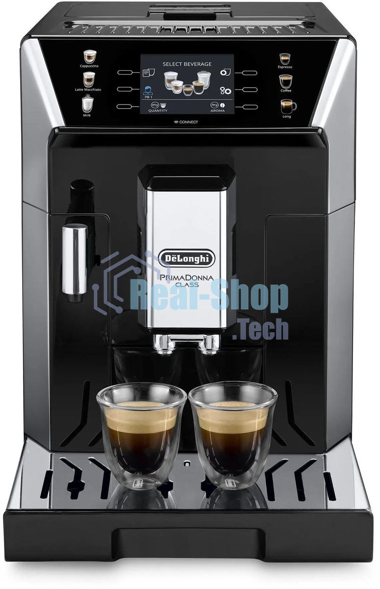 Кофемашина DeLonghi ECAM550.65.SB, черный/серебристый
